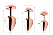 Pink Rose Gold Anal Plug