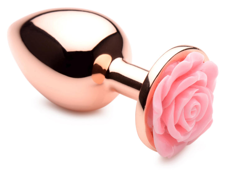 Pink Rose Gold Anal Plug