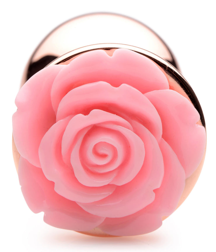 Pink Rose Gold Anal Plug